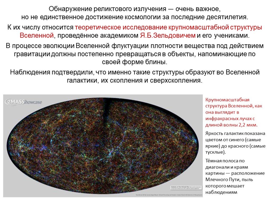 Анизотропия реликтового излучения презентация - 96 фото