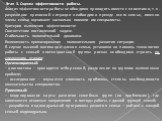 Этап 3. Оценка эффективности работы. Анализ эффективности работы необходимо проводить вместе с клиентами, т. к. разрешение кризисной ситуации необходимо прежде всего семье, именно члены семьи оценивают насколько помогли им специалисты. Критерии выявления эффективности: Соответствие поставленной зада