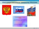 Государственные символы России. Company Logo
