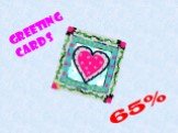 Greeting Cards 65%