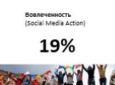 Вовлеченность (Social Media Action). 19%