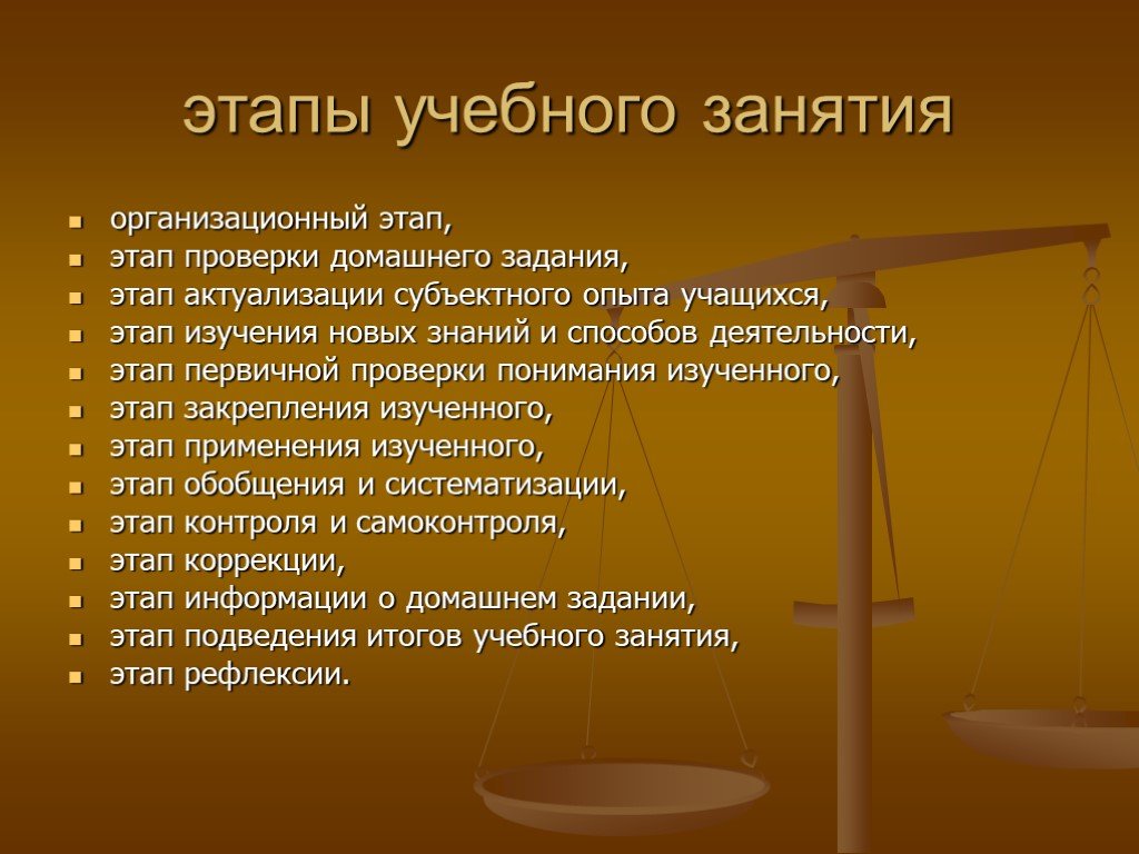 Этапы обобщения опыта. Этапы занятия. Основные этапы учебного занятия. Этапы проведения занятия. Этапы воспитательного занятия.