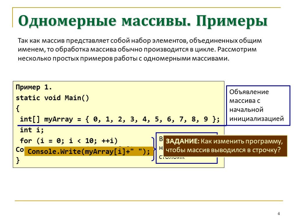 Выходные массивы. Одномерный массив. Одномерный массив пример. Одномерный массив c. Массив в информатике.