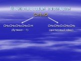 Межклассовая изомерия. C4H10O CH3-CH2-CH2-CH2-OH CH3-CH2-O-CH2-CH3 (бутанол – 1) (диэтиловый эфир)