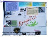 Межпредметный проект «Зимующие птицы Донбасса», газета группы школьников.