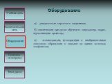 а) раздаточные карточки с заданиями; б) технические средства обучения: компьютер, экран, мультимедиа проектор; в) иллюстрации, фотографии с изображениями жестокого обращения с людьми во время военных конфликтов; Оборудование: