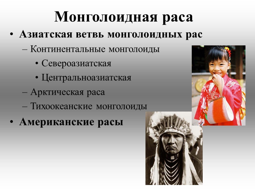 Какие признаки относятся к расовым. Монголоидная (Азиатско-американская) раса. Североазиатская монголоидная раса. Монгол раса. Ветви монголоидной расы.