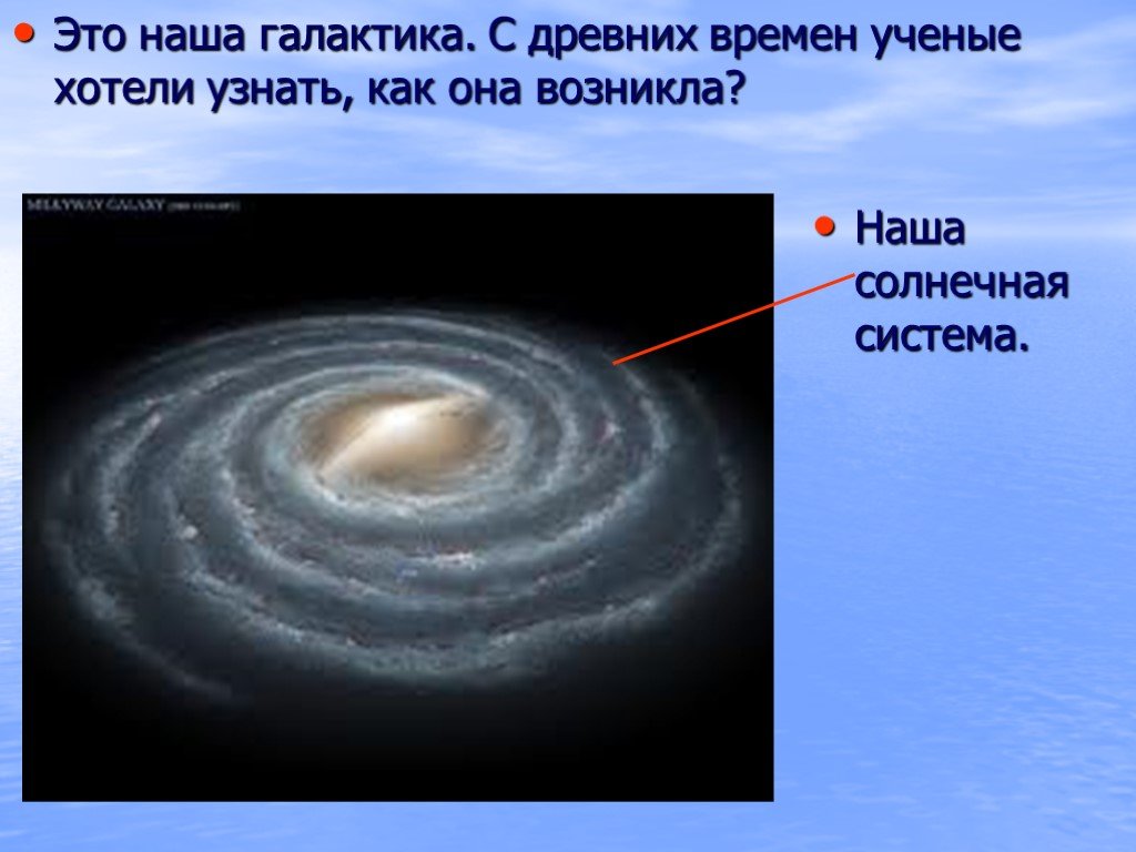 Презентация солнечная система 9 класс. Проект на тему Солнечная система 5 класс. Откуда наши ученые знают как выглядит наша Галактика.