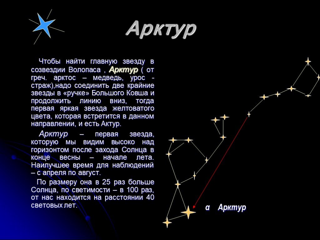 Проект по астрономии звезды и созвездия