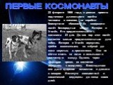 22 февраля 1966 года, в рамках проекта подготовки длительного полёта человека в космосе, на корабле-биоспутнике «Космос-110» совершили полёт беспородные собаки Ветерок и Уголёк. Его продолжительность составила 23 дня. До сих пор этот полёт является самым продолжительным для собак. Ветерок и Уголёк в