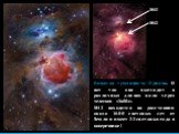 Большая туманность Ориона. И вот так она выглядит в различных длинах волн через телескоп «Хаббл». М42 находится на расстоянии около 1600 световых лет от Земли и имеет 33 световых года в поперечнике!