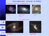 Классификация галактик по Хабблу. Спиральные галактики: а) нормальные. М 101 М 51 б) с перемычкой NGC 1365 NGC 6872