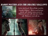 Harry Potter and the deathly hallows. In the last book “Harry Potter and the Deathly Hallows” Harry and his best friends will destroy seven parts of Voldemort’s soul, will meet face to face with Voldemort and will win.