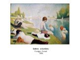 Bathers at Asnières Georges Seurat 1884