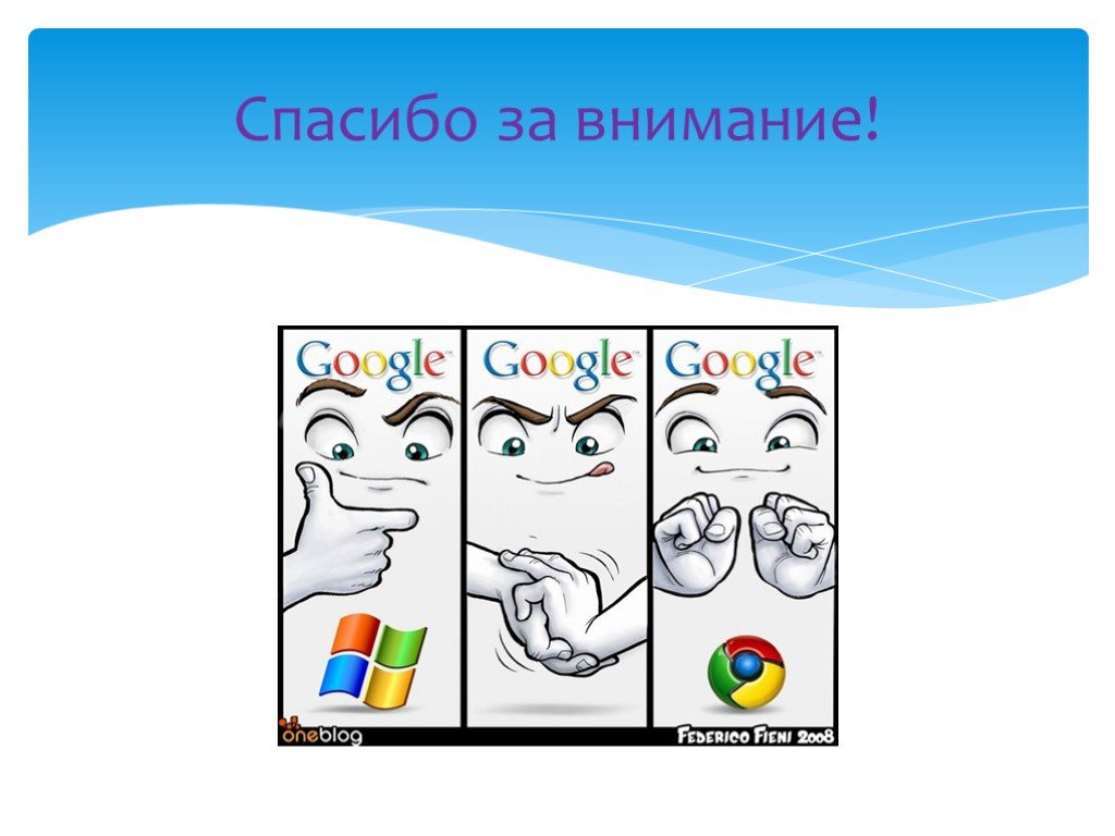 Презентация на тему google