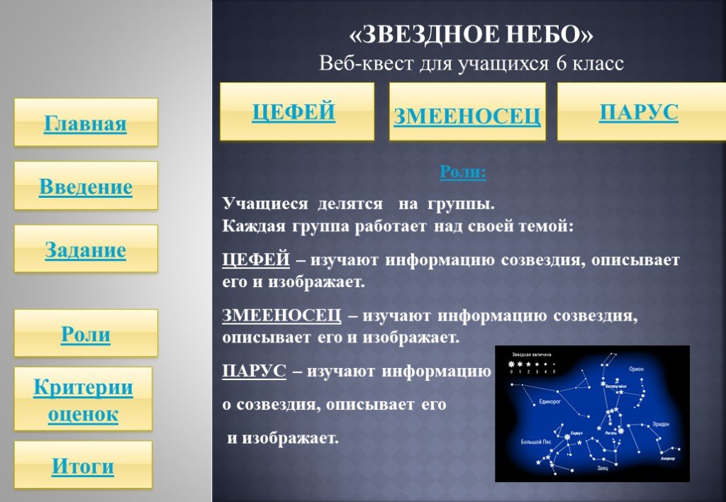 Викторина по астрономии презентация