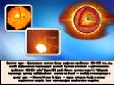 Сонячне ядро - Центральна частина Сонця радіусом приблизно 150–175 тис. км, в якій відбуваються термоядерні реакції. Густина речовини в ядрі становить приблизно 150 000 кг/м³ (що в 150 разів більше густини води і в ~6,6 разів перевищує густину найщільнішого металу на Землі — осмію), а температура в 