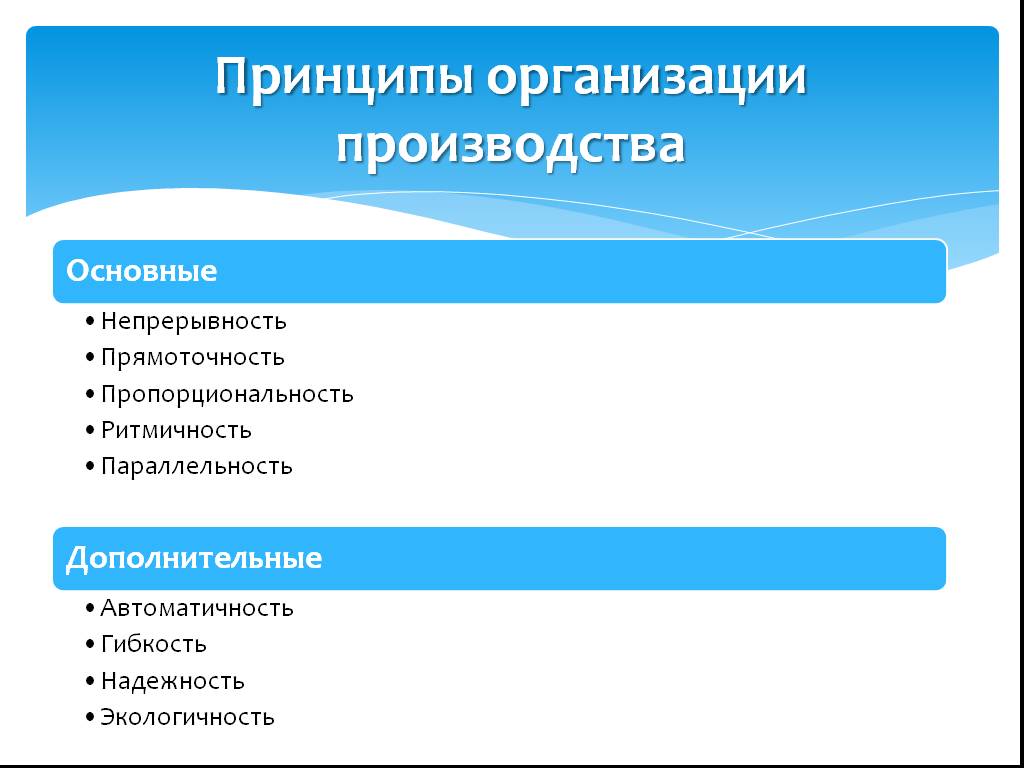 Принципы фирмы. Основные принципы производства. Принцип непрерывности организации производства. Принципы организации презентация. Организация производства презентация.