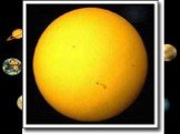 Солнце. Центральное тело нашей системы, это Солнце – звезда, принадлежащая к классу желтых карликов. Солнце является самым массивным объектом нашей планетной системы.