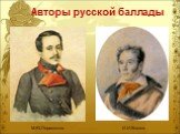 М.Ю.Лермонтов И.И.Козлов