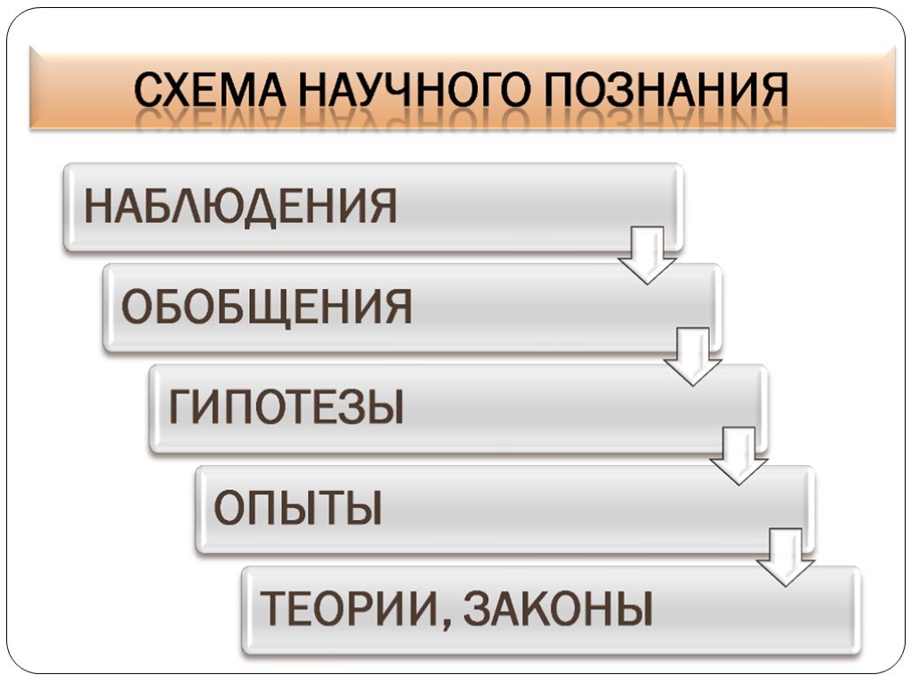 Презентация научное познание 10 класс профильный уровень боголюбов