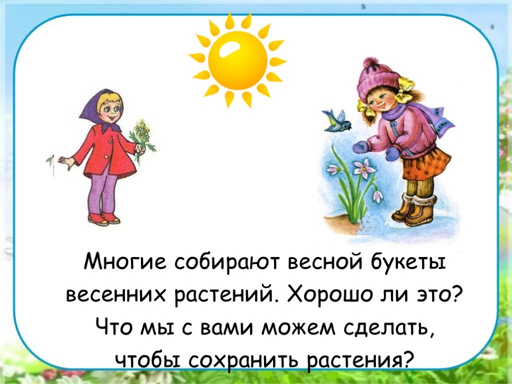 В гости к весне окружающий мир 2 класс презентация тест