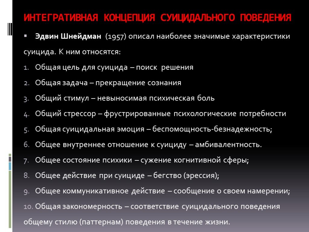 План безопасности при суицидальном поведении