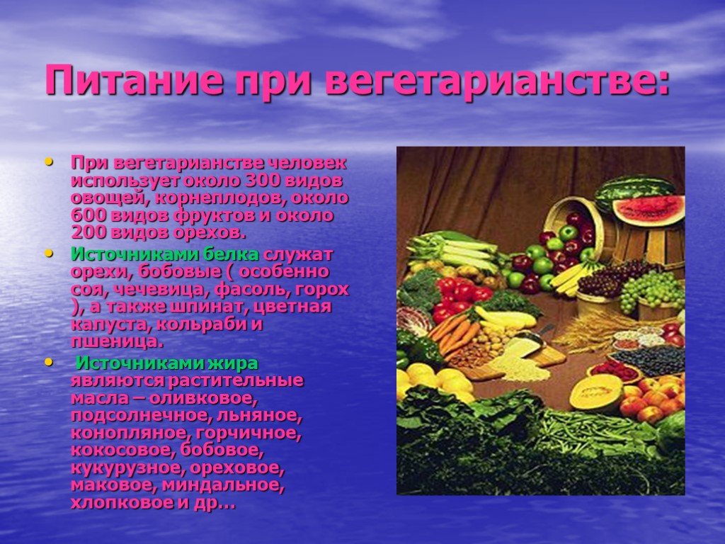 Проект про вегетарианство