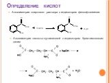 Определение кислот. Алкалиметрия спиртового раствора с индикатором фенолфталеином. Алкалиметрия кислоты глутаминовой с индикатором бромтимоловым синим