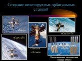 Создание пилотируемых орбитальных станций. «Мир» «Скайлаб» «Салют-7». Международная космическая станция (МКС). Станция «Алмаз»