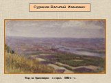Вид на Красноярск с горки. 1890-е гг.