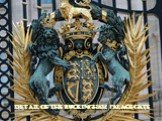 Detail of the Buckingham Palace gate