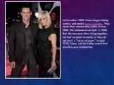In December 2005, Carrey began dating actress and model Jenny McCarthy. They made their relationship public in June 2006. She announced on April 2, 2008, that the two were then living together, but had no plans to marry; as they do not need a "piece of paper." In April 2010, Carrey and McC