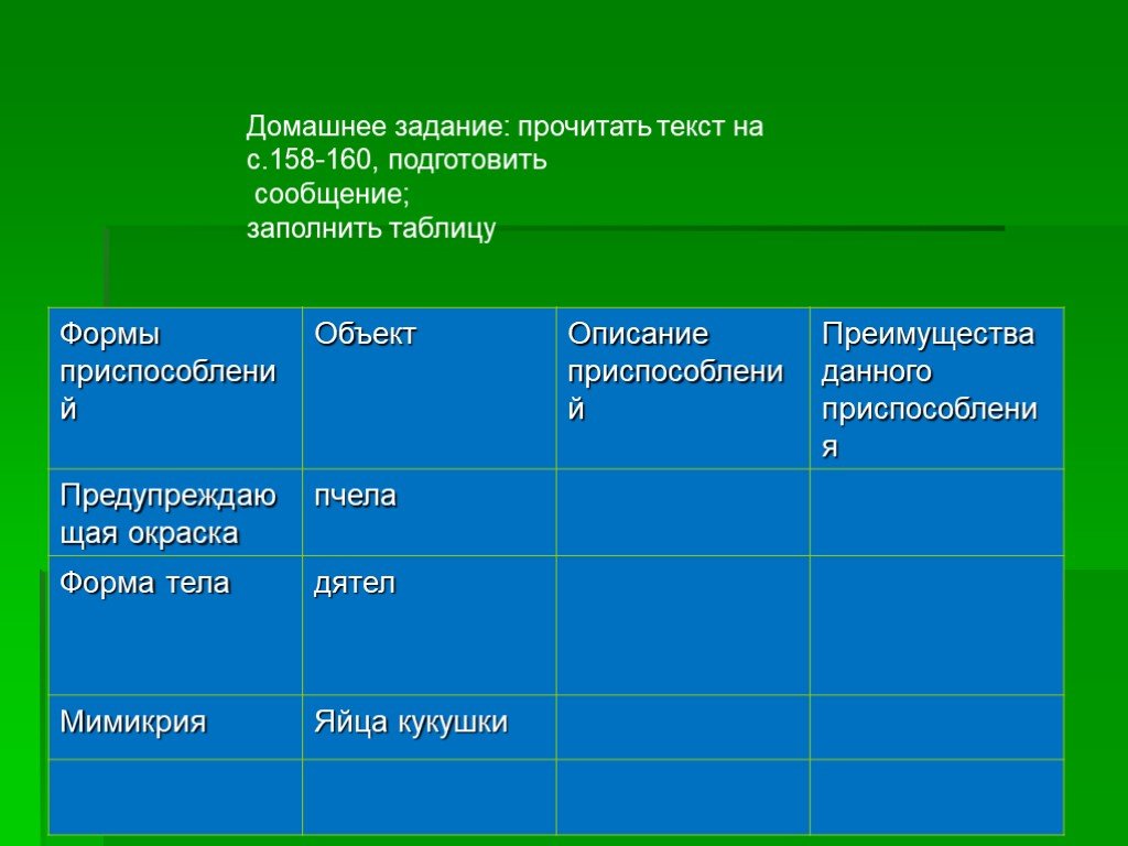Таблица по биологии 9 класс приспособленность организмов. Формы приспособлений таблица. Формы приспособлений примеры. Типы приспособленности таблица. Форма приспособленности таблица.
