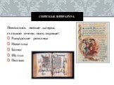 Появились новые жанры, ставшие очень популярные: Рыцарские романы Новеллы Басни Шутки Поэзия. Светская литература