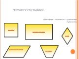 параллелограмм Четырехугольники прямоугольник ромб квадрат трапеция. «Мышление начинается с удивления» Аристотель