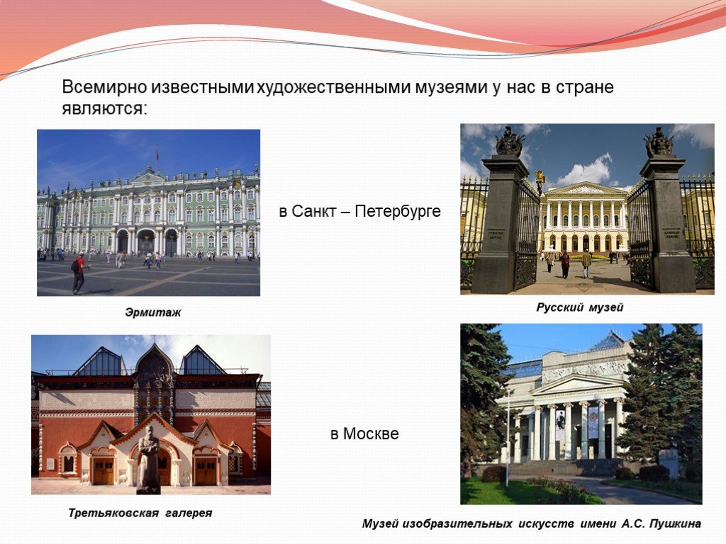 Музеи москвы и их