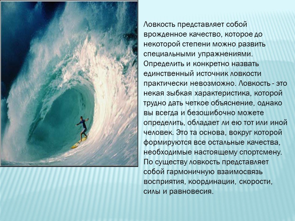 Назовите единственный. Источник ловкости. Степени ловкости. Что собой представляет ловкость. Под ловкостью понимается;.