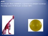 мяч Мяч должен быть изготовлен из резины или мягкого пластика. Диаметр мяча 18-20 см, вес - не менее 400 г.