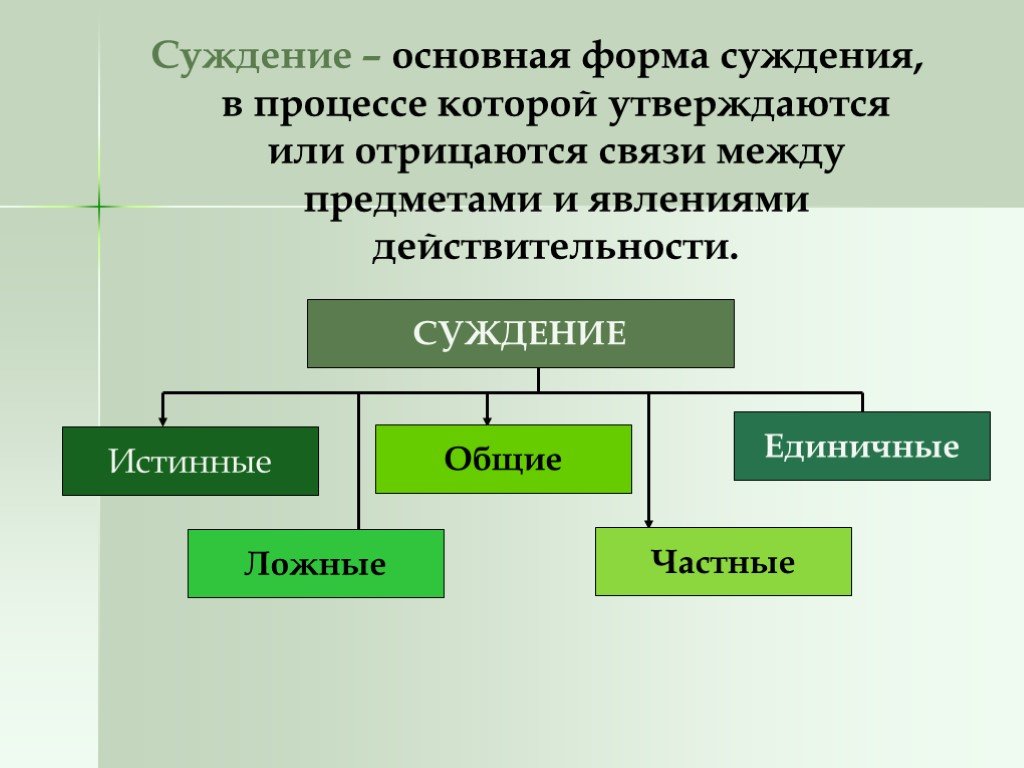 Общее и единичное утверждающее суждение это модус. Единичные частные и Общие суждения. Процесс суждения. Истинные и ложные суждения. Суждение это.