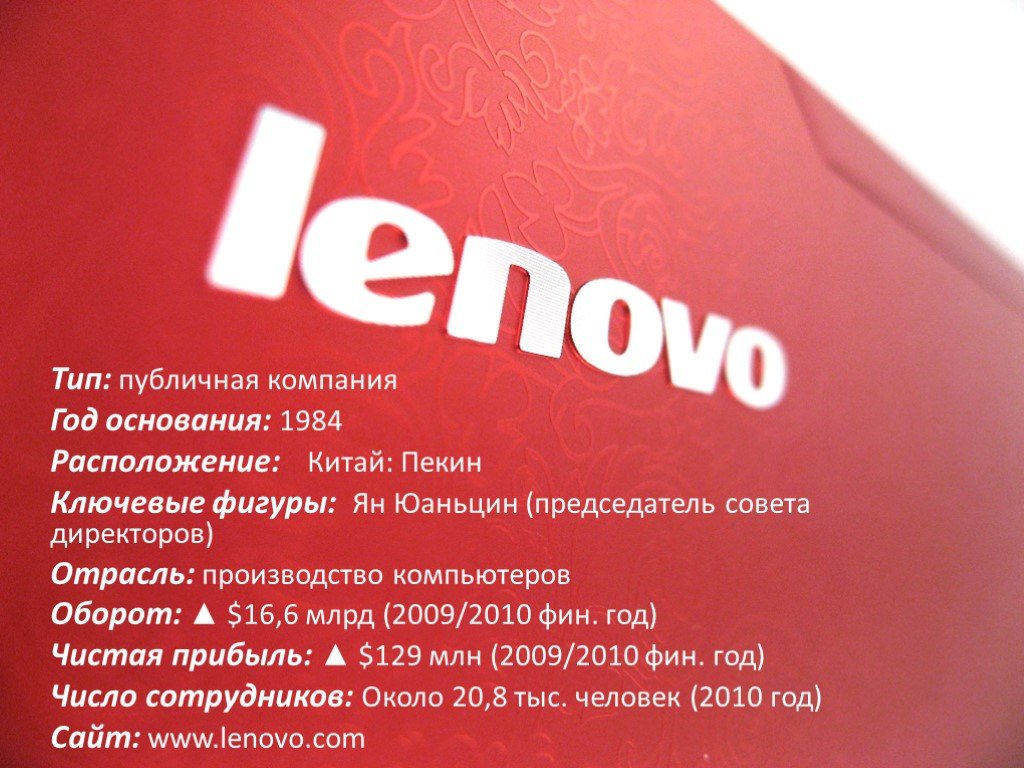 Дата основания бренда. Lenovo презентации. Презентация леново.
