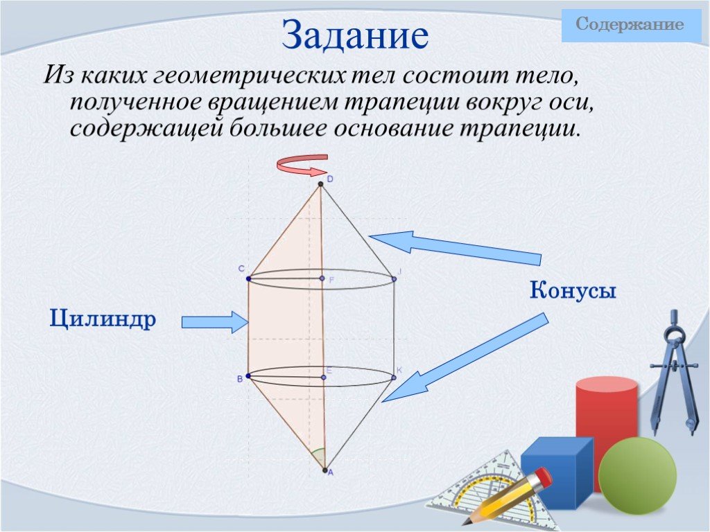 Тела вращения проект