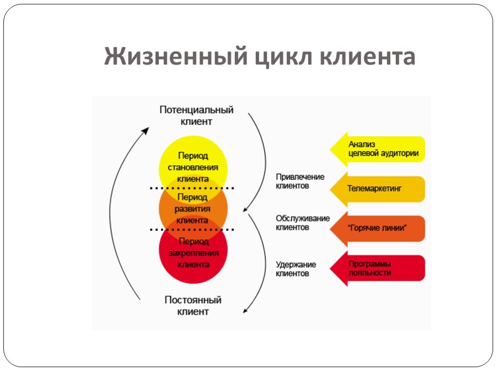 Жизненные стадии услуги. Модель жизненного цикла клиента. Жизненный цикл клиента схема. Стадии жизненного цикла клиента. Жизненный цикл развития маркетинга взаимоотношений.