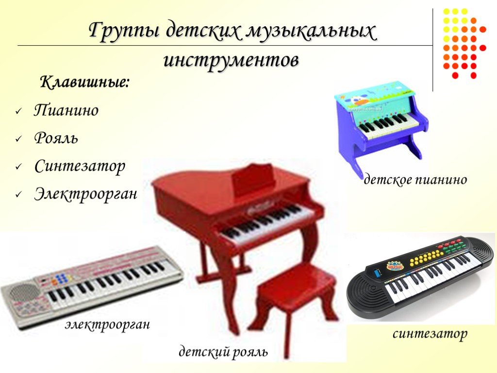 Клавишные инструменты картинки