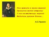 Они хранили в жизни мирной Привычки милой старины: У них на масленицы жирной Водились русские блины… А.С.Пушкин