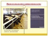 Нанотехнологии в животноводстве. В молочном скотоводстве появятся нанотехнологии