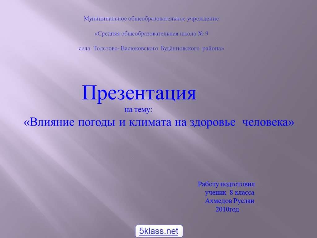 Проект по географии воздействие человека на климат