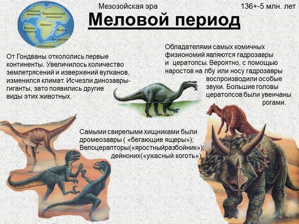 Мезозойская эра юрский период презентация