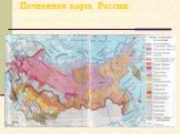 Почвенная карта России. Познакомьтесь с размещением главных почв на территории нашей страны