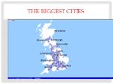 The biggest cities